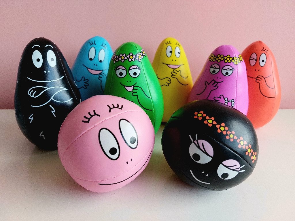 Barbapapa kegelspel - bowling spel, compleet, Verzamelen, Ophalen of Verzenden, Zo goed als nieuw