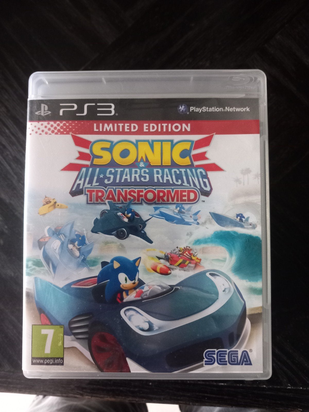 Sonic & All-Stars Racing Transformed Limited Edition PS3, Gebruikt, Racen en Vliegen, Ophalen of Verzenden, Eén computer