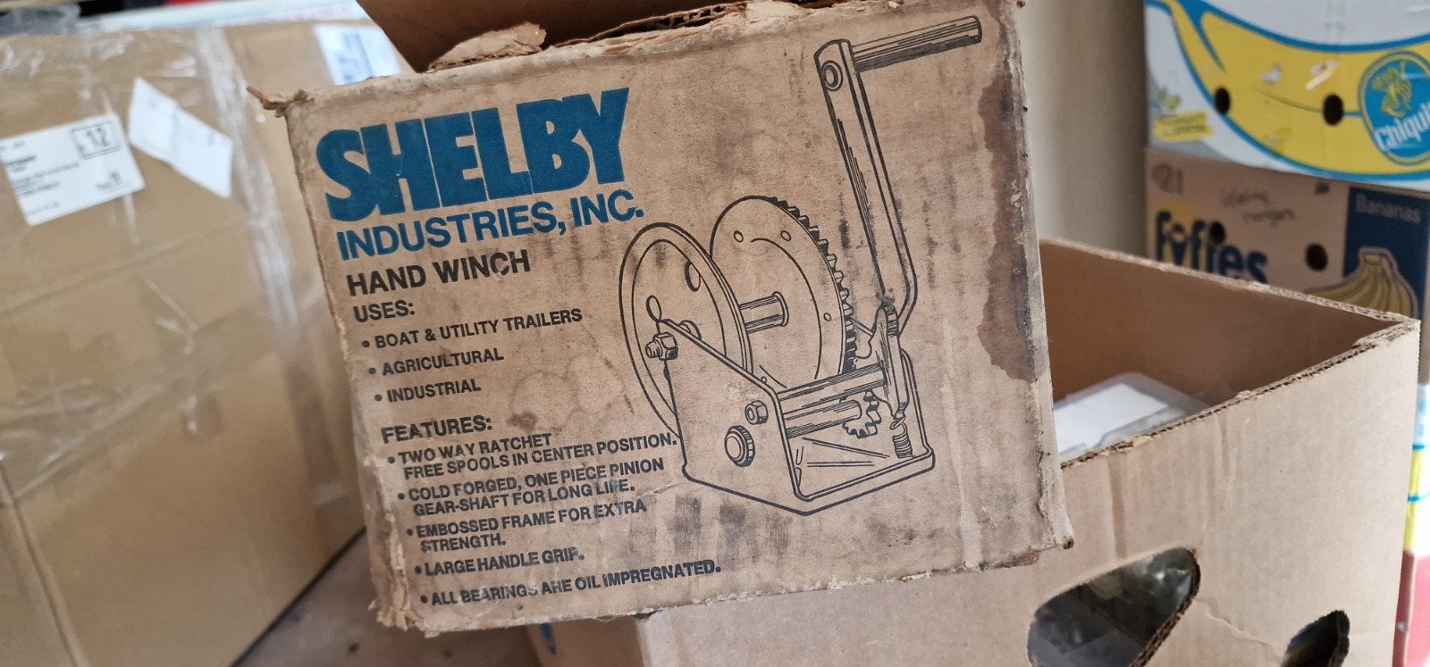 Shelby Industries Handlier 1400 lbs - Nieuw in doos, Ophalen of Verzenden, Nieuw, Handmatig