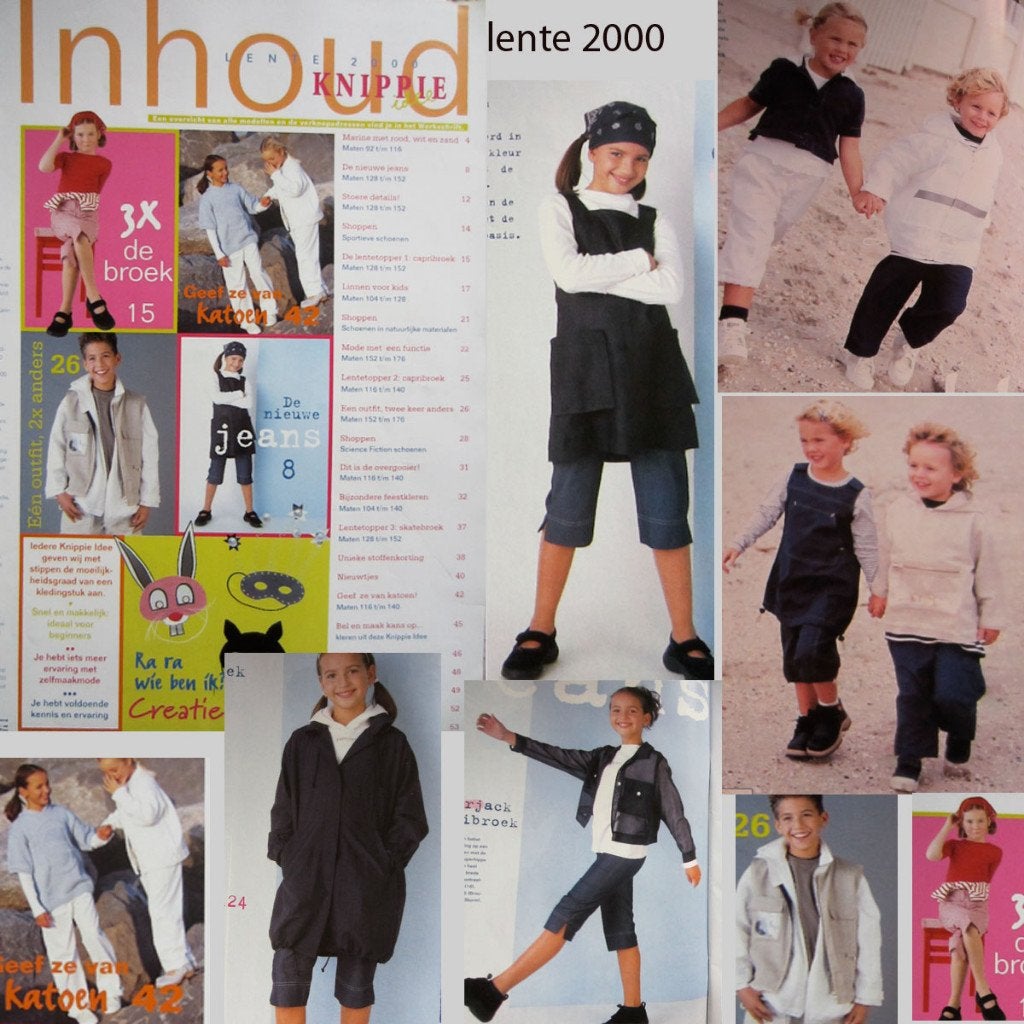 3 x KNIPPIE vintage patronen 2000 - 2001 - 2004, Verzenden, Gebruikt, Kind, Knippie