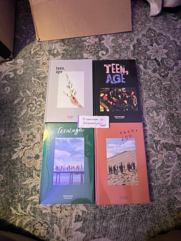 SEVENTEEN MISC ALBUMS, Ophalen of Verzenden, Zo goed als nieuw, Aziatisch