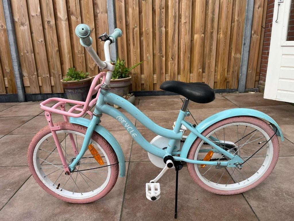 Meisjesfiets 2Cycle 18 inch, Terugtraprem, Gebruikt, 18 inch, Ophalen