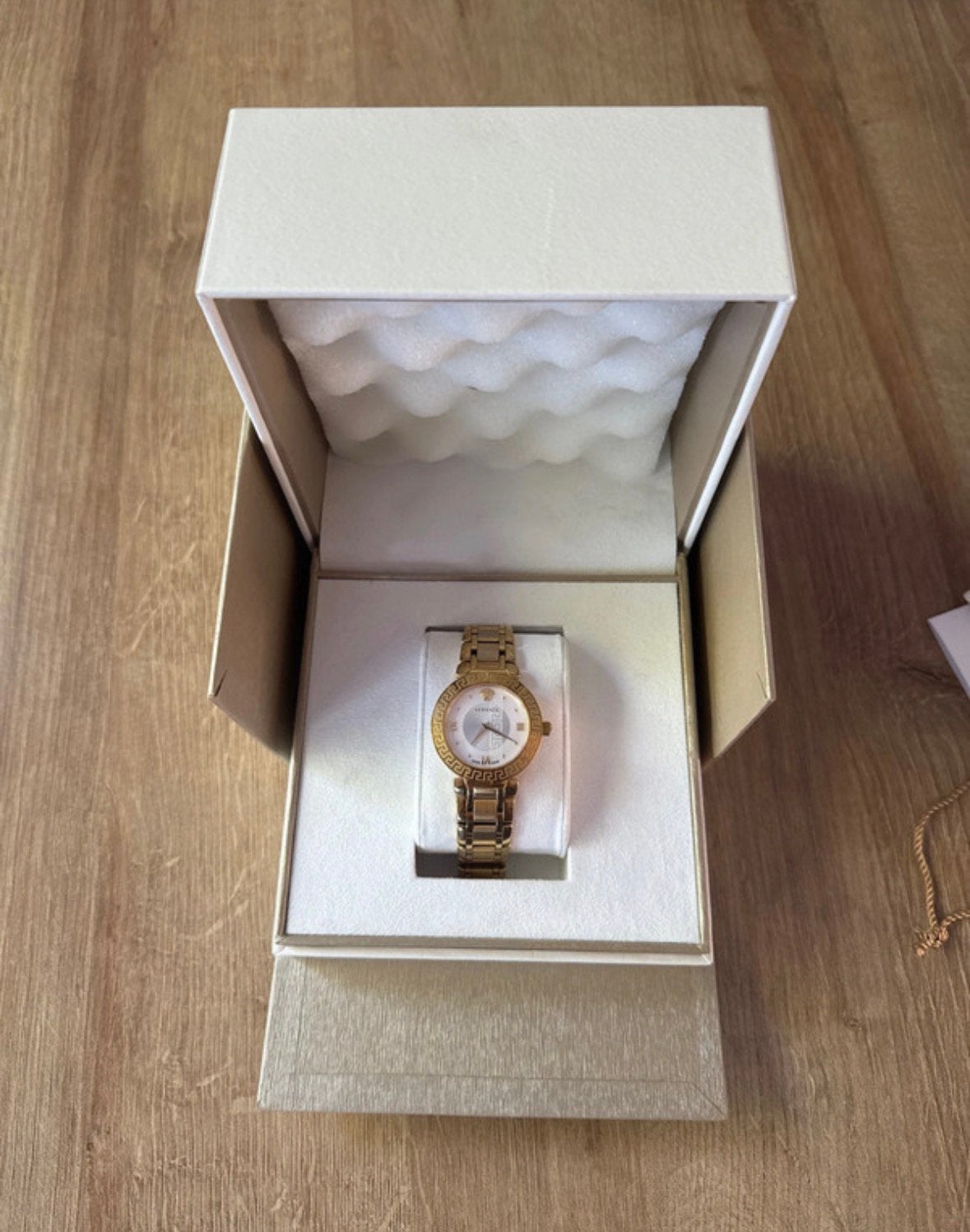 Versace Swiss Made dameshorloge, Overige merken, Staal, Gebruikt, Polshorloge