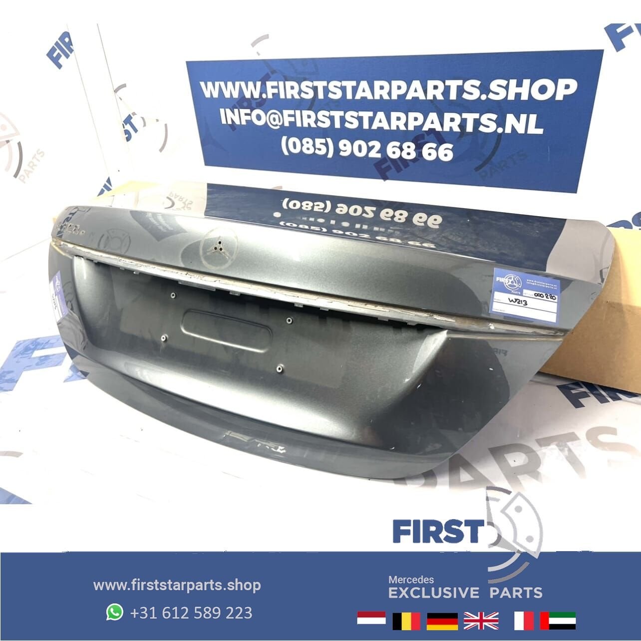 W213 E KLASSE ACHTERKLEP KALE KOFFERKLEP KOFFERBAK origineel, Gebruikt, Ophalen of Verzenden, Achter, -