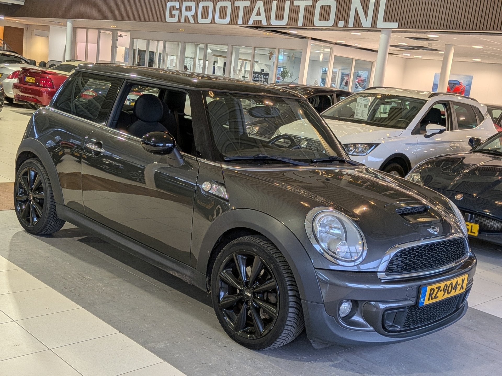 MINI Mini 1.6 Cooper S Pepper Airco, Stuurbekrachtiging, Voorwielaandrijving, Euro 5, Stof, Gebruikt