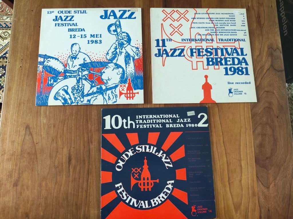 Breda Jazz Festival  - LP, Ophalen of Verzenden, Gebruikt, 12 inch