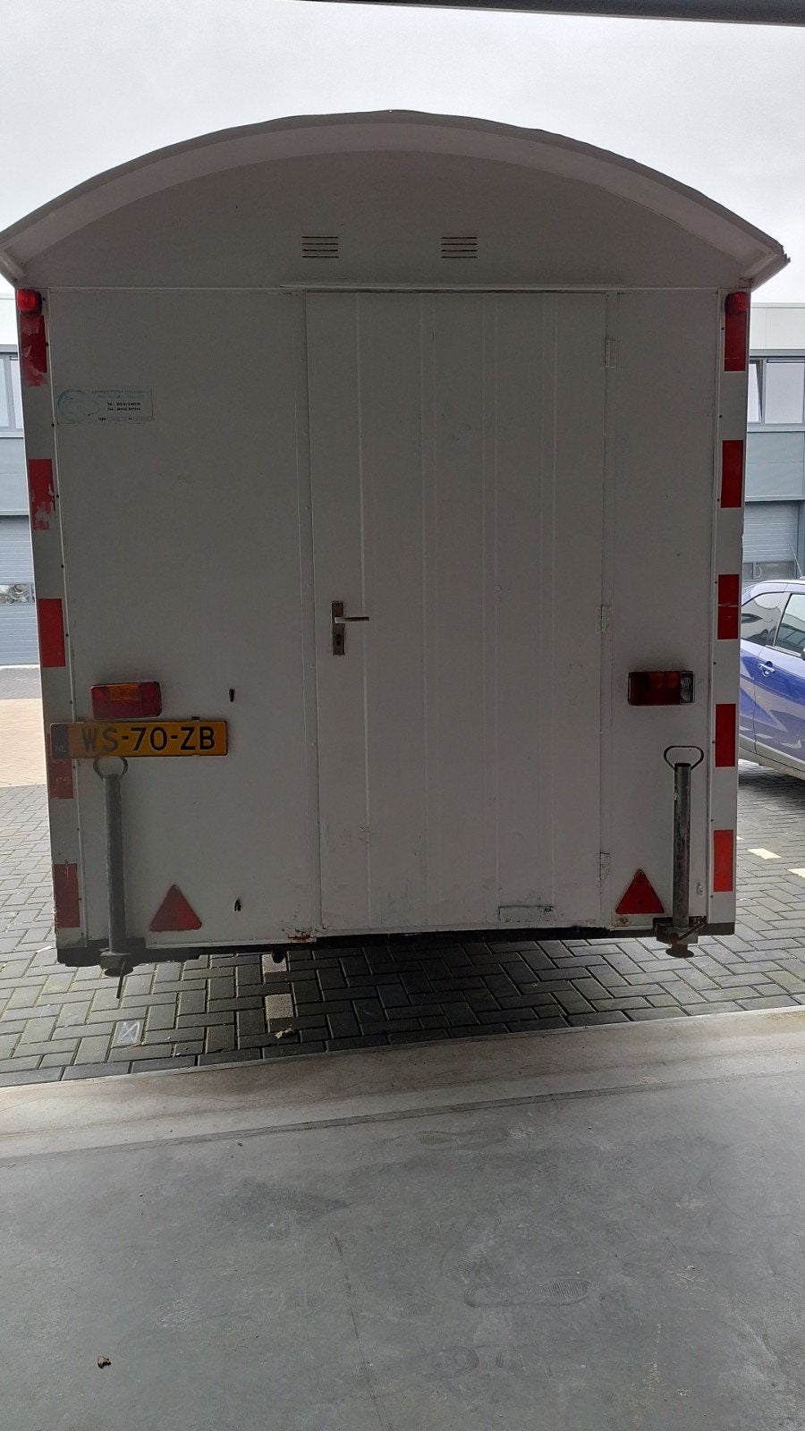 Bouwkeet, Doe-het-zelf en Verbouw, Bouwketen en Schaftketen, Ophalen of Verzenden, Gebruikt