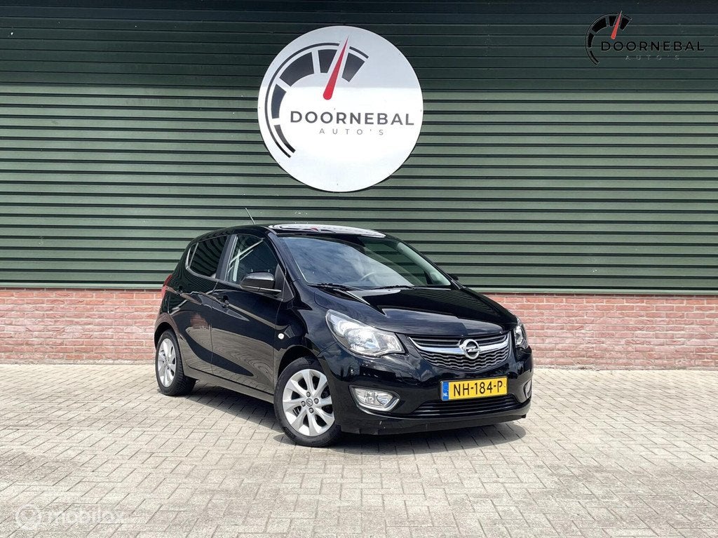 Opel KARL 1.0 ecoFLEX Innovation / CRUISE / LAGE KM / KEURIG, Voorwielaandrijving, 839 kg, Gebruikt, Leder en Stof