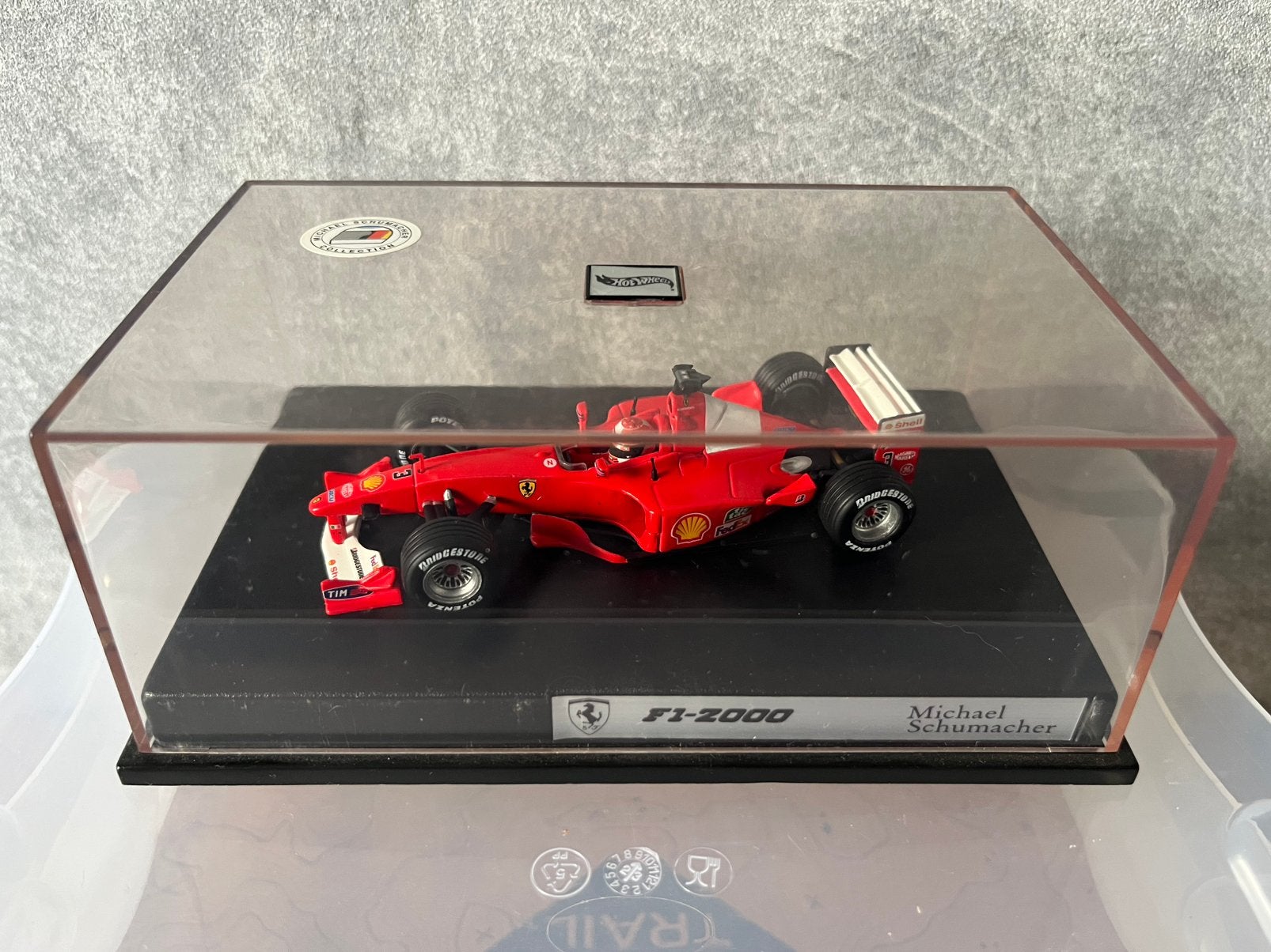 Hot Wheels / Ferrari F1-2000, Ophalen, Zo goed als nieuw, Auto, Overige merken
