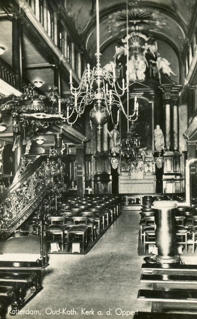 Rotterdam Ansichtkaart oppert, Ophalen of Verzenden, Voor 1920, Zuid-Holland