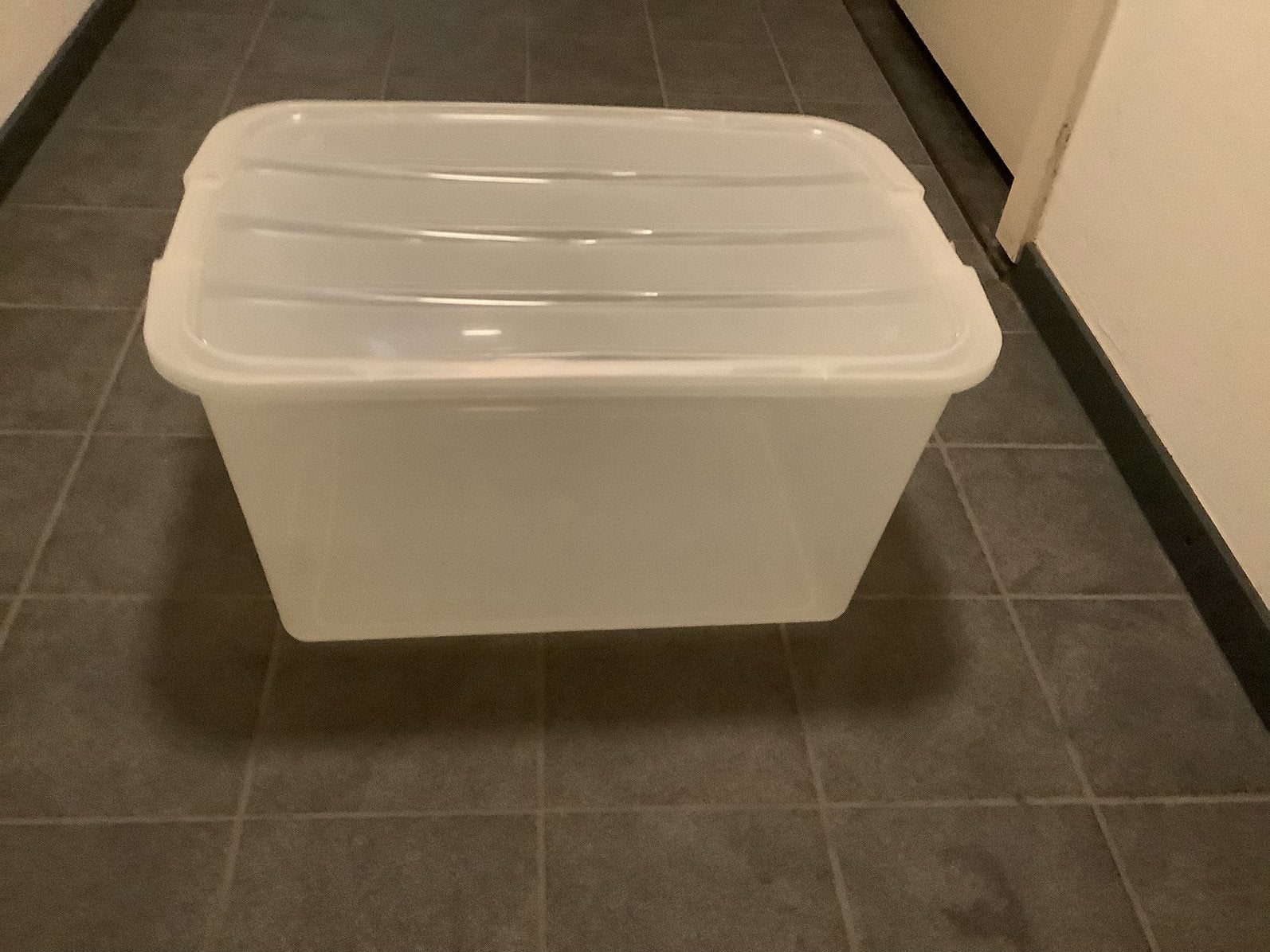 Plastic opbergbox, Ophalen, Zo goed als nieuw, Overige kleuren