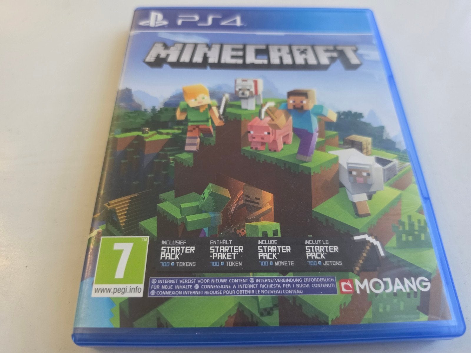 Minecraft voor PlayStation 4 en 5 Lees Beschrijving Aub, Gebruikt, Mojang Studios, Niet gespecificeerd op de verpakking, Overige genres