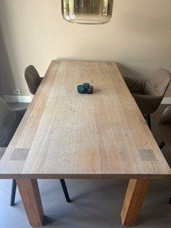 Pilat & Pilat tafel, Ophalen, Gebruikt, Eikenhout, 200 cm of meer