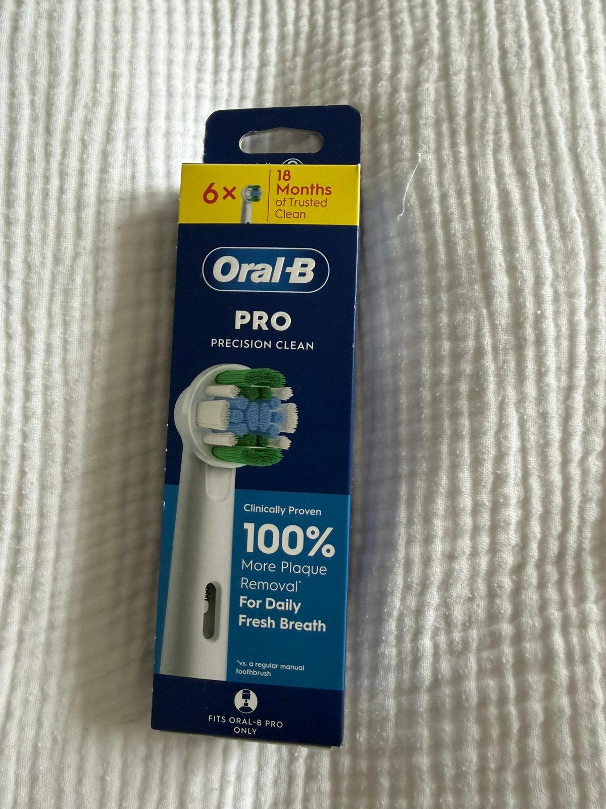 Oral B pro opzetstukjes 6 stuks, Ophalen, Zo goed als nieuw, Tandenborstel