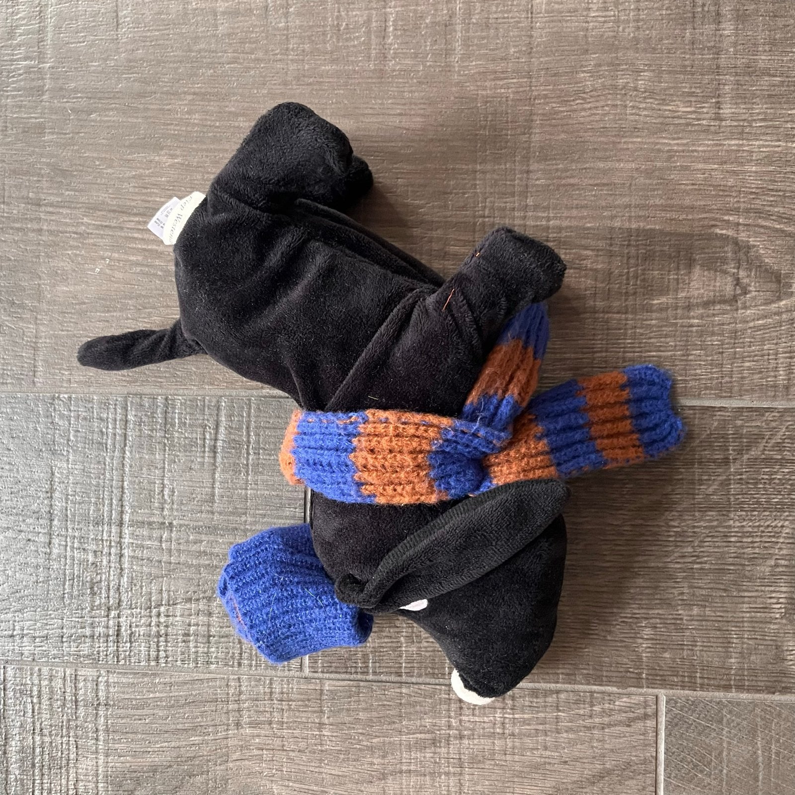 Interactieve hond knuffel met geluid en beweging, Met geluid, Zwart, Zo goed als nieuw, Klein (minder dan 20 cm)