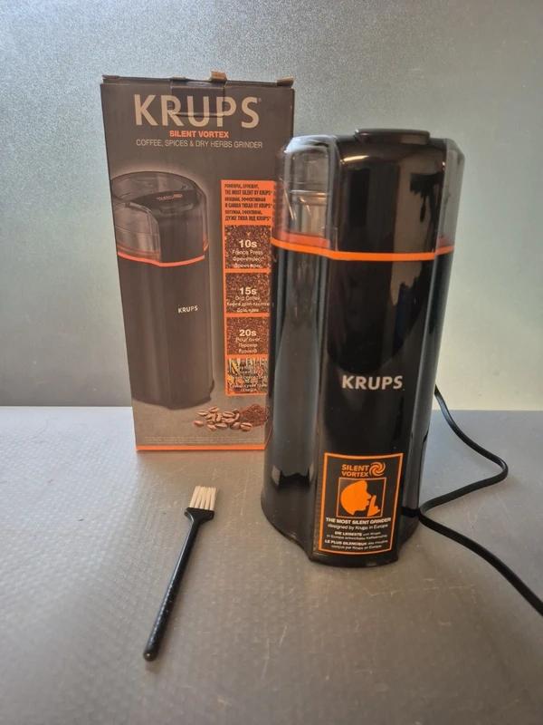 Krups Silent Vortex GX3328 Koffiemolen, 4 liter of meer, Gebruikt, -, -