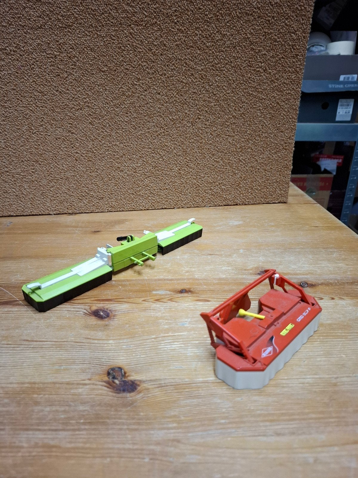 Siku Kuhn Claas triplemaaier, Ophalen of Verzenden, Gebruikt, Tractor of Landbouw, SIKU
