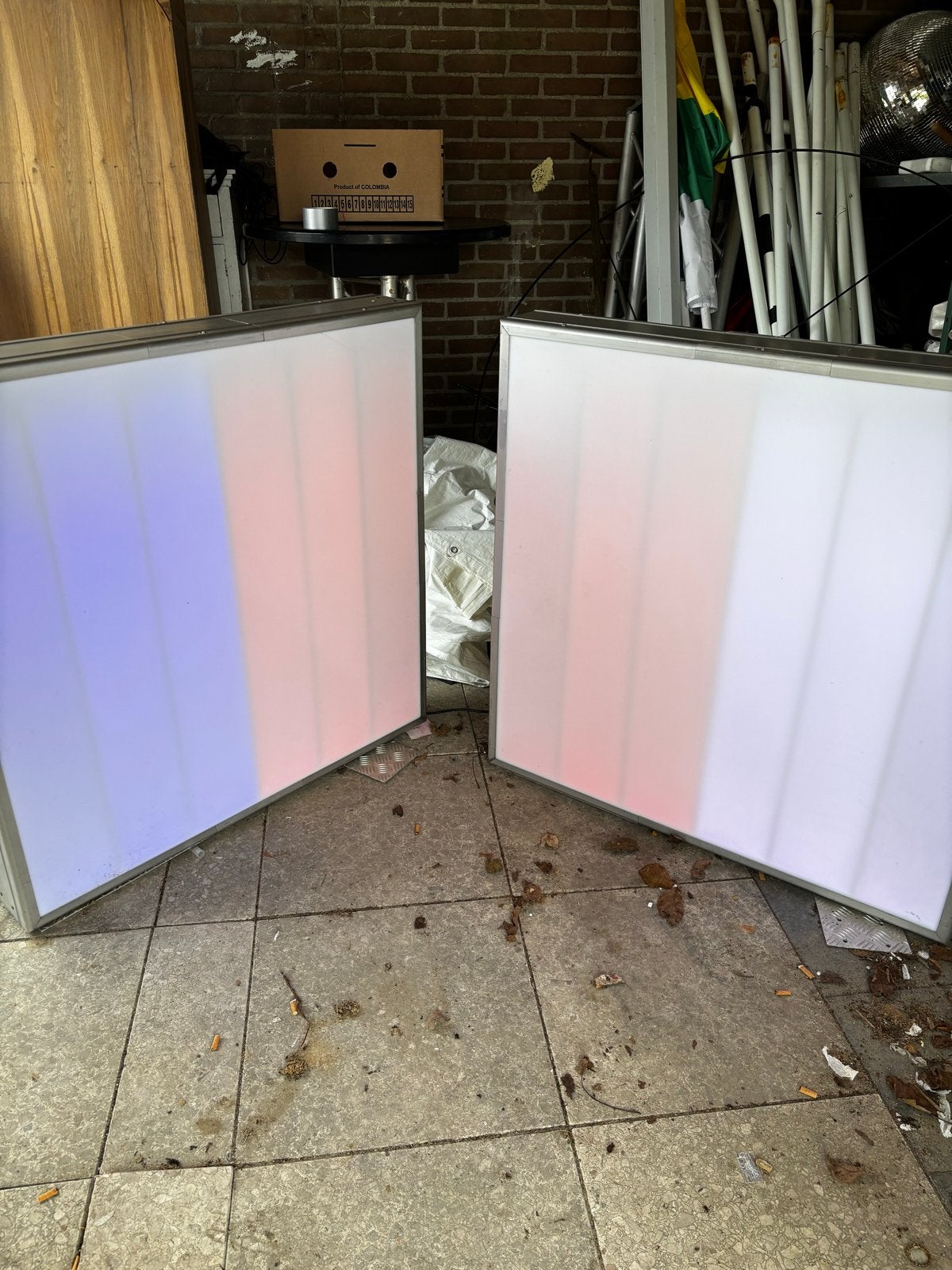 2x Lichtpanelen RGB LED - Sfeervolle Verlichting, Ophalen, Gebruikt, Licht, Kleur