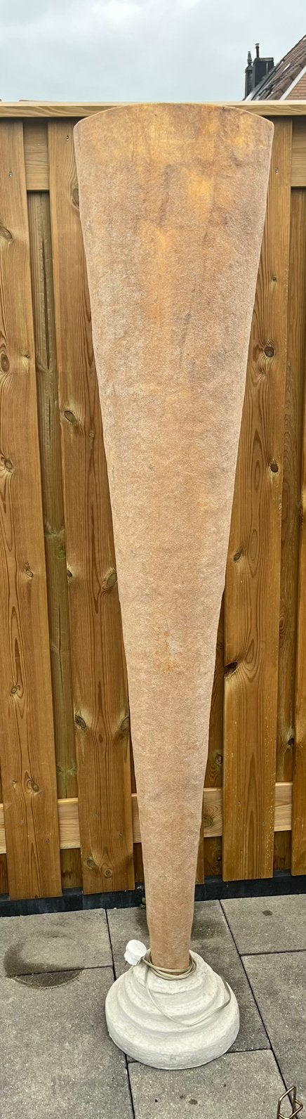 Lamp Design kunst atelier la rocha, Ophalen, Natuurlijk materiaal, Zo goed als nieuw, La Rocha