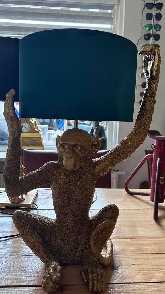 Lamp aap, Ophalen, Kunststof, Gebruikt, 50 tot 75 cm
