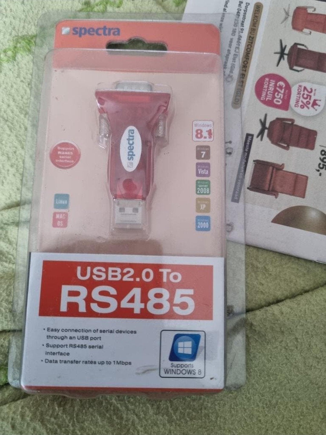 Spectra usb 2.0 RS485 bieden, Ophalen of Verzenden, Nieuw