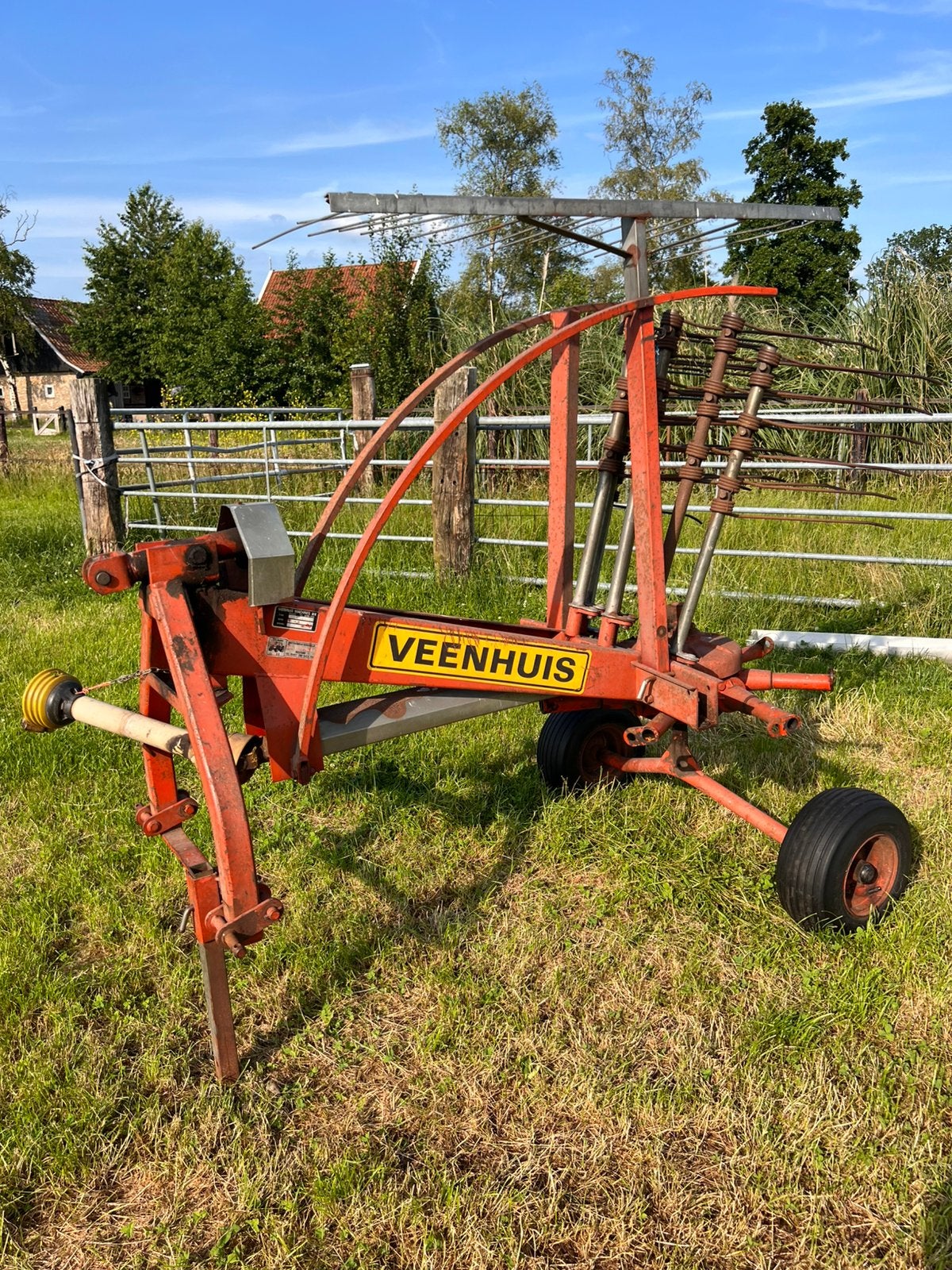 Veenhuis hark, Zakelijke goederen, Ophalen, Weidebouw