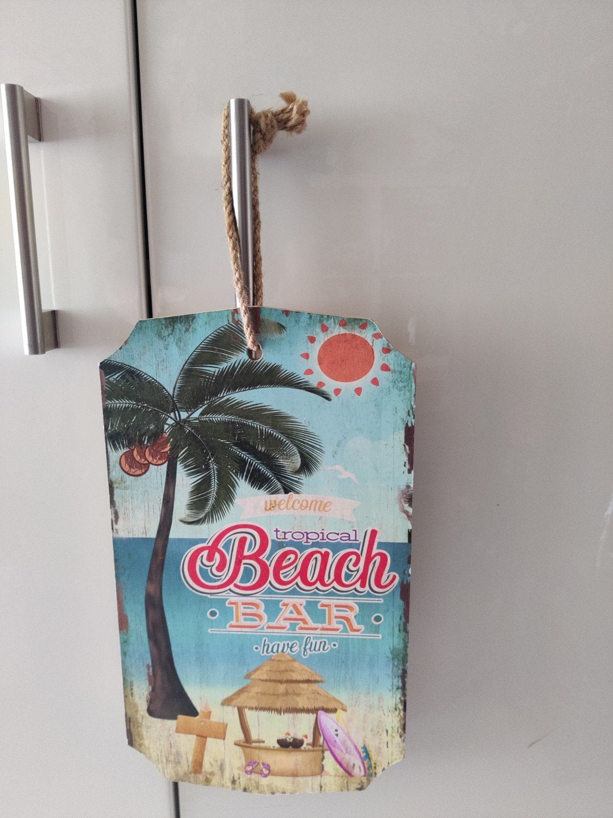leuk wandbord. Beach bar, Ophalen of Verzenden, Nieuw
