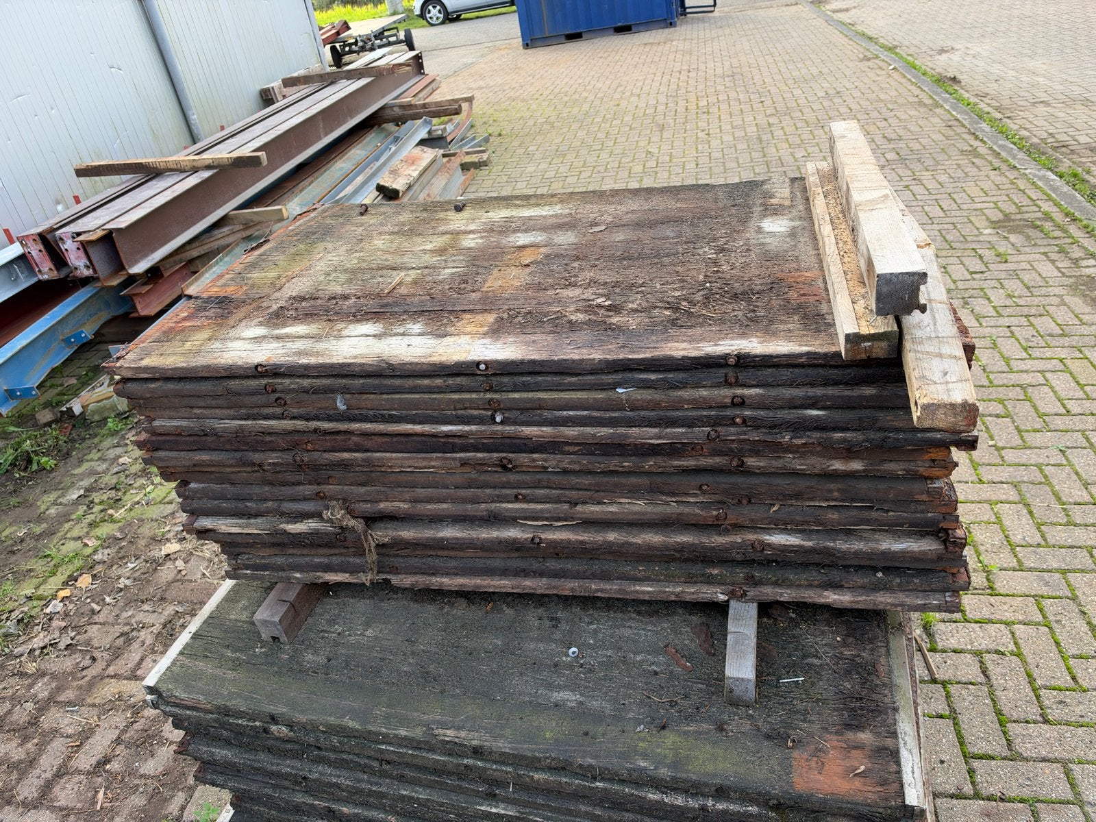 Partij gebruikte steenschotten - steen schotten, Ophalen, Gebruikt, 25 tot 50 mm, Overige typen