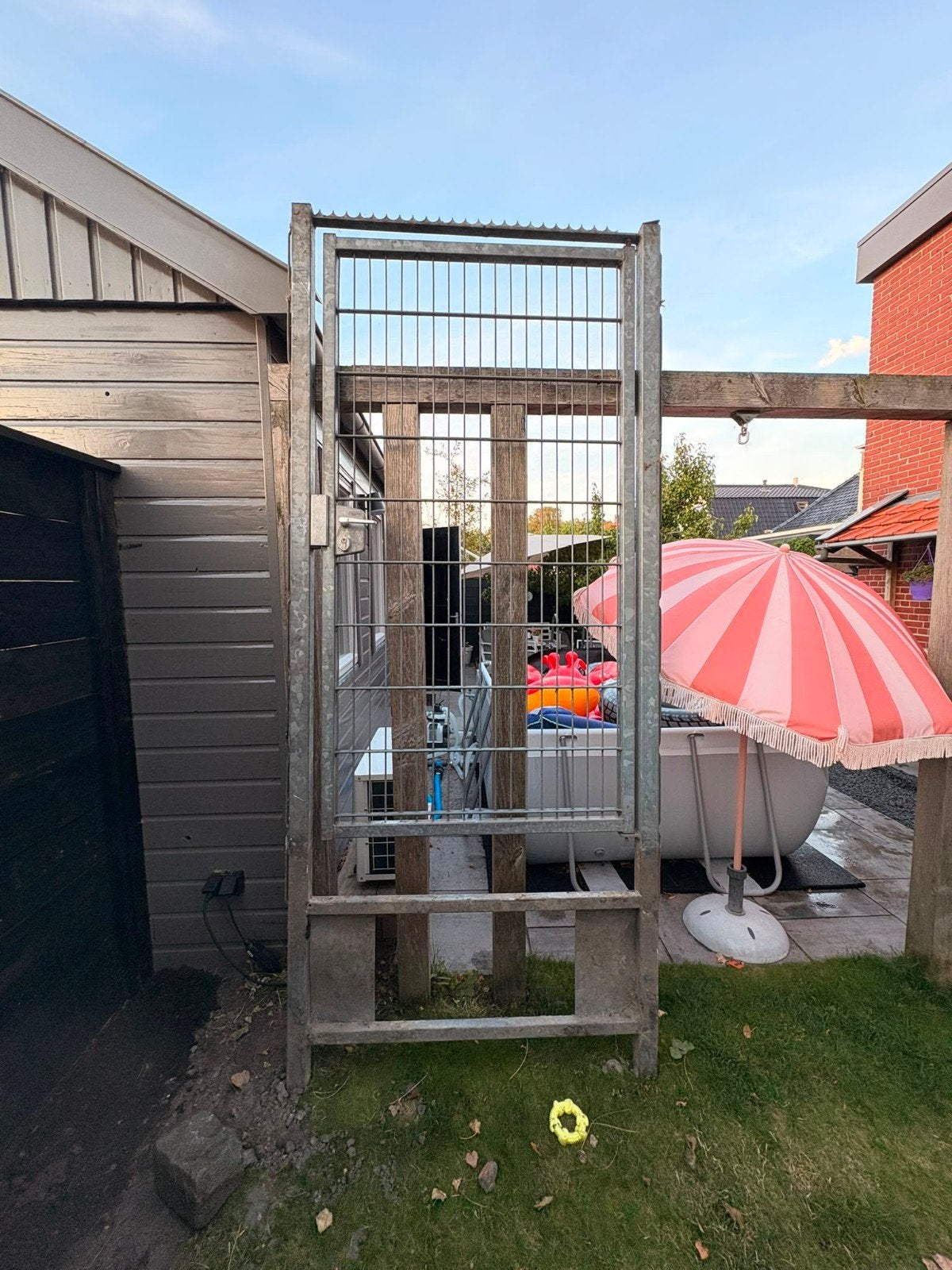 Heras tuinpoort hek gegalvaniseerd, Ophalen of Verzenden