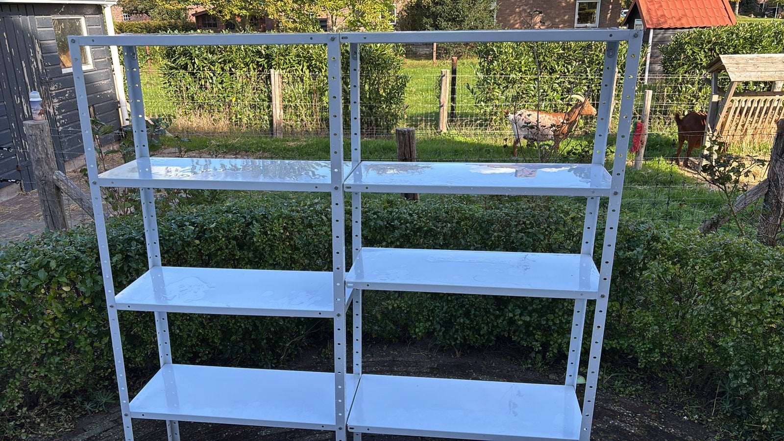 Stellingkast (verkocht), Ophalen, Gebruikt