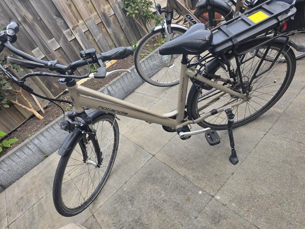 Hollandia Optima Deluxe E-bike - Nieuwe accu, werkt niet, Ophalen of Verzenden, Gebruikt, Overige merken