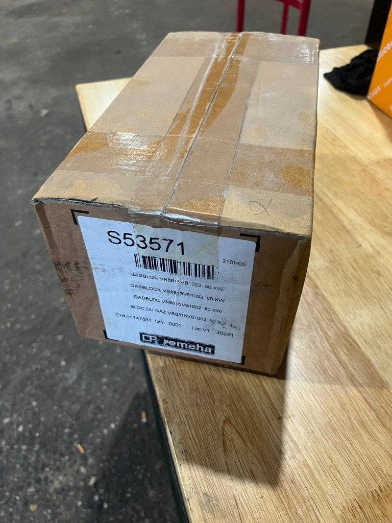 remeha gasblok s53571, Nieuw, Ophalen of Verzenden, Minder dan 3 jaar oud, Minder dan 20 liter