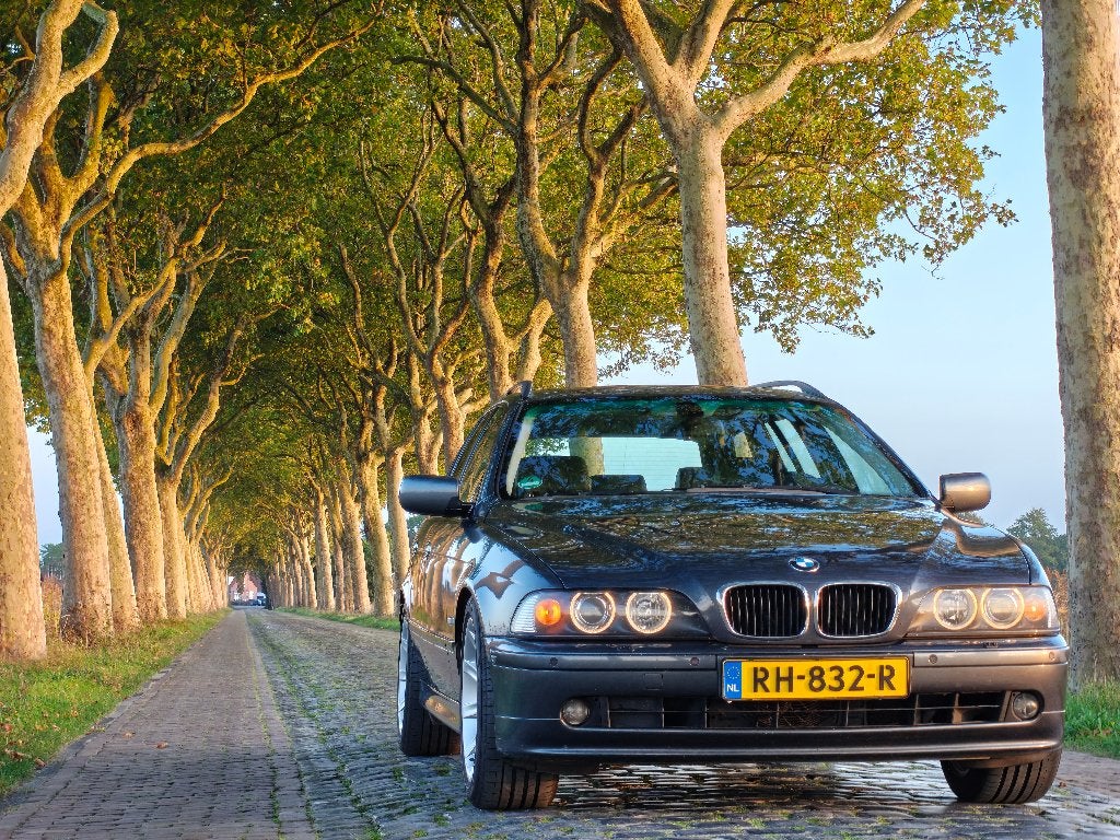 BMW 530i Touring LPG 6 bak, Auto's, Achterwielaandrijving, Zwart, 2000 kg, Xenon verlichting