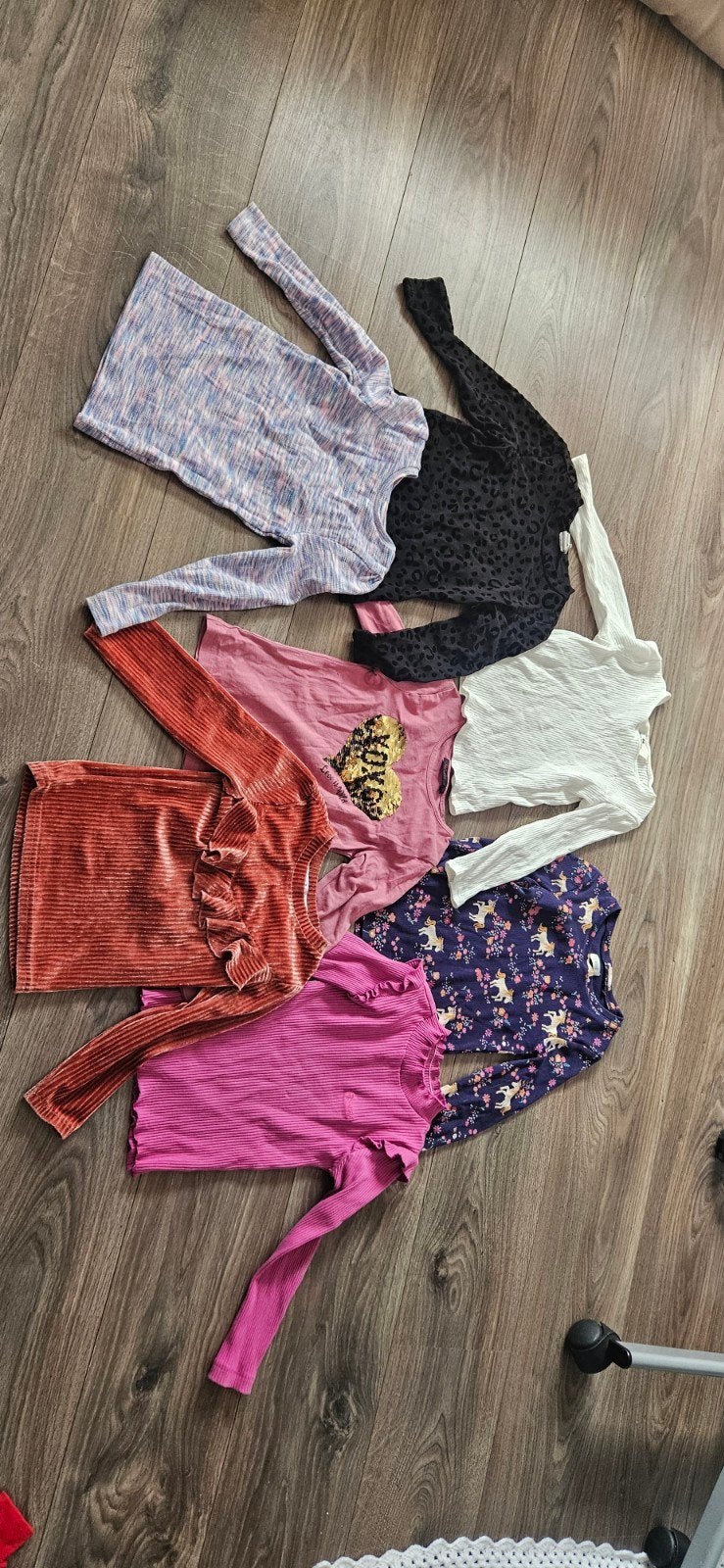 Pakket meisjeskleding herfst/winter maat 104-110, Ophalen, Gebruikt