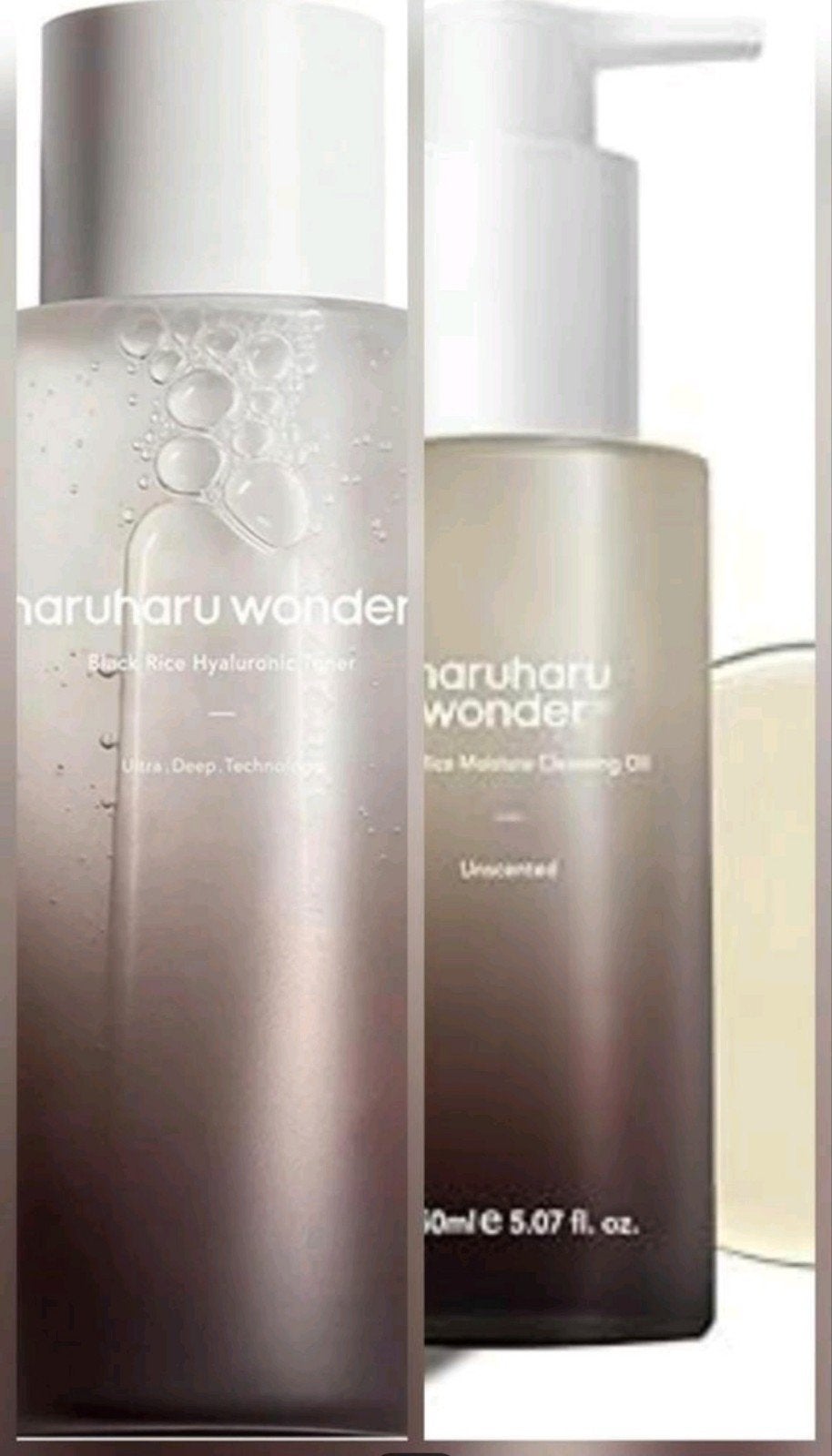 Haruharu Wonder hysluronic toner of reinigingsolie nieuw 
P, Ophalen of Verzenden, Nieuw, Gehele gezicht, Reiniging