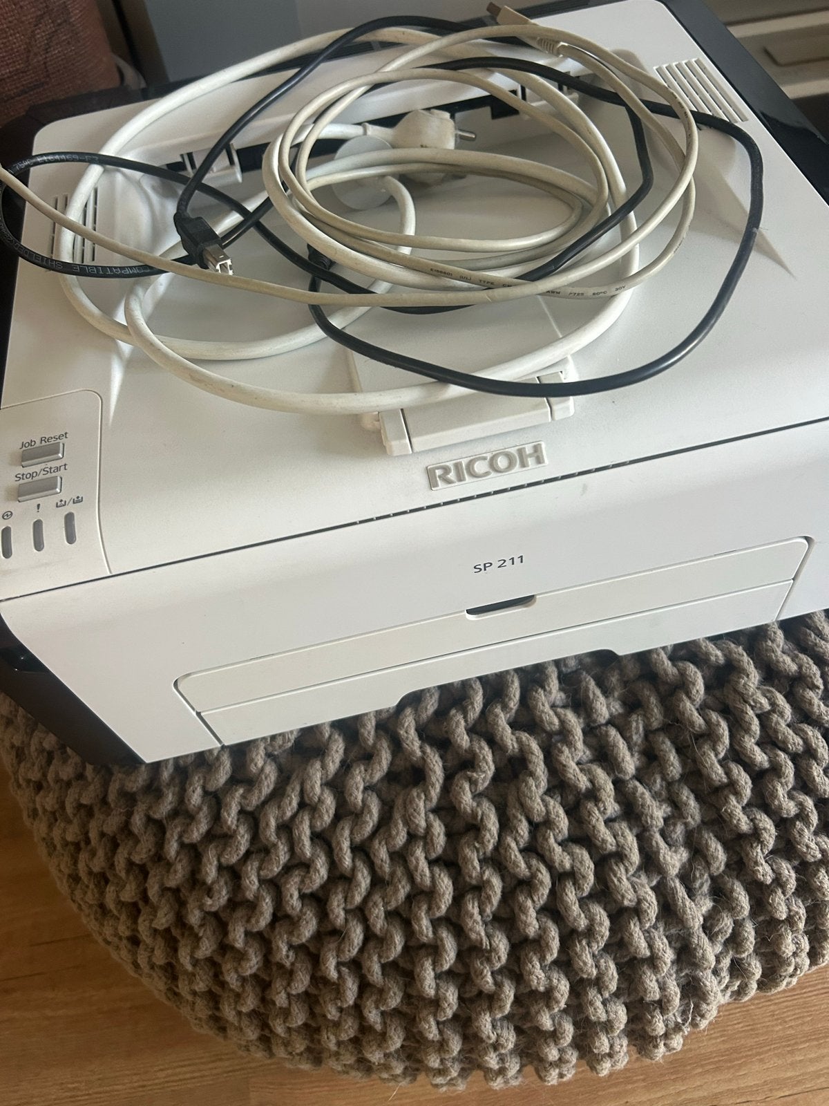 Ricoh SP 211 Laserprinter - Zwart-wit, Computers en Software, Ophalen, Zwart-en-wit printen, Gebruikt, Printer