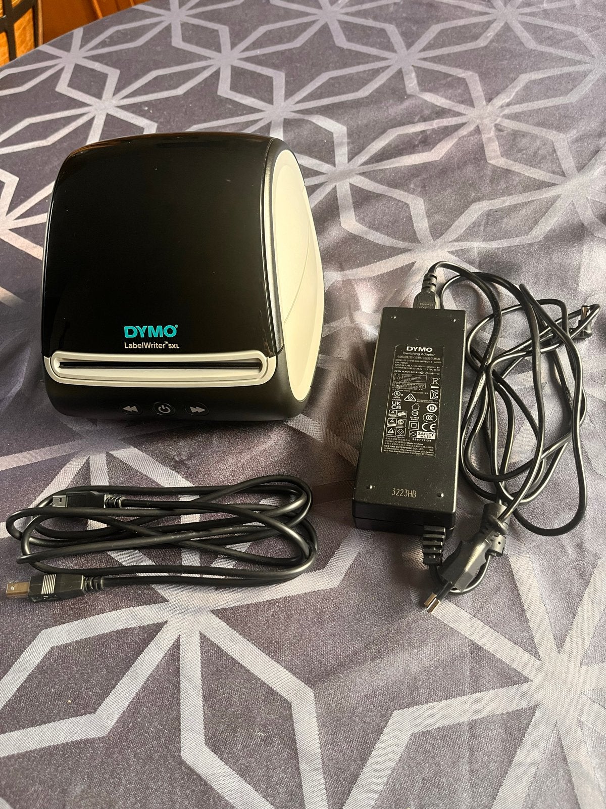 DYMO LabelWriter 5XL Labelprinter, Computers en Software, Zwart-en-wit printen, Verzenden, Printer, Zo goed als nieuw