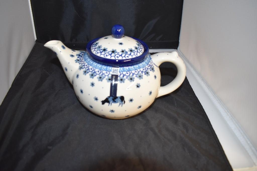 Theepot Koe Bunzlau Castle servies, Keramiek, Ohmstraat 20, 3861NB Nijkerk, Overige typen, Nieuw
