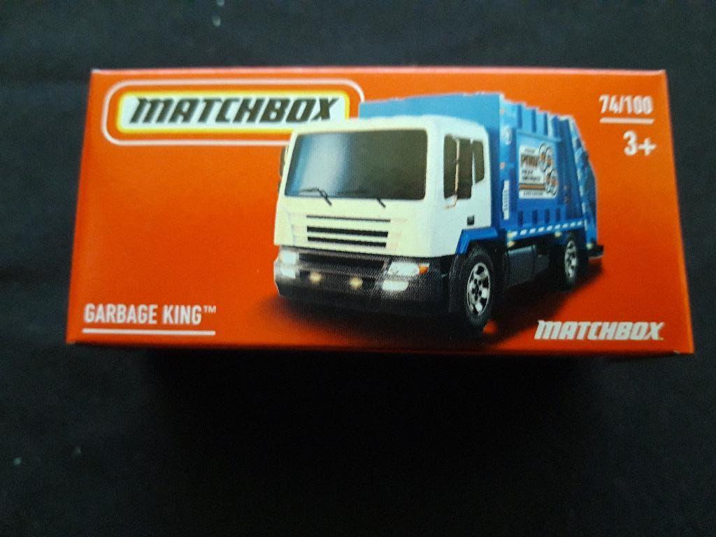 Matchbox vuilniswagen Carbage King - NIEUW in doos, Ophalen of Verzenden, Nieuw, Bus of Vrachtwagen