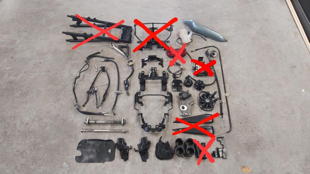 Onderdelen Yamaha FZ1 Fazer 2007 ABS, Motoren, Ophalen of Verzenden, Gebruikt