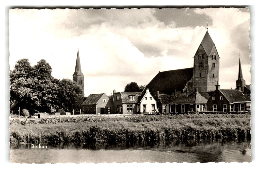 Bedum, Verzamelen, Ophalen of Verzenden, 1960 tot 1980, Gelopen, Groningen