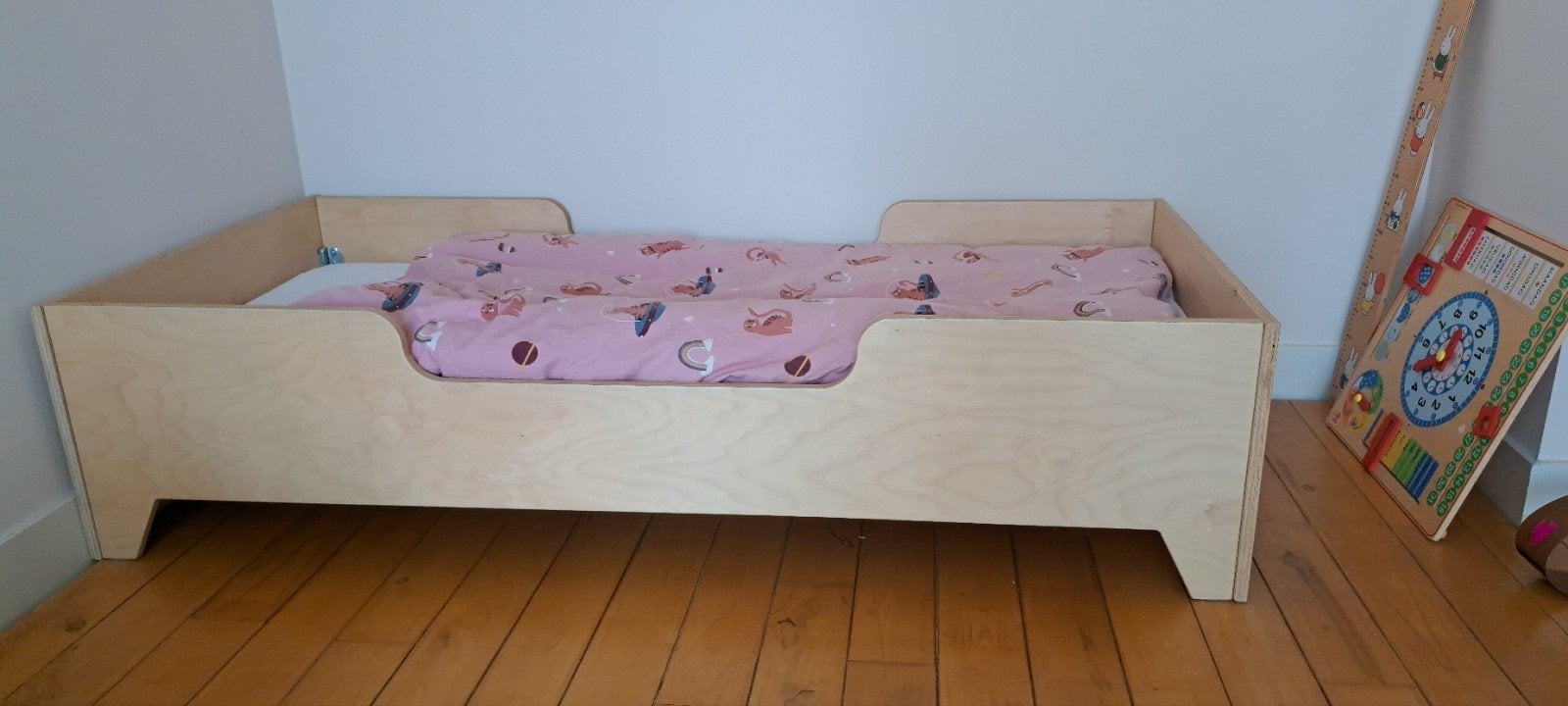 Peuterbed 160x70 cm inclusief matras, Gebruikt, 70 tot 85 cm, 160 tot 180 cm, Ophalen