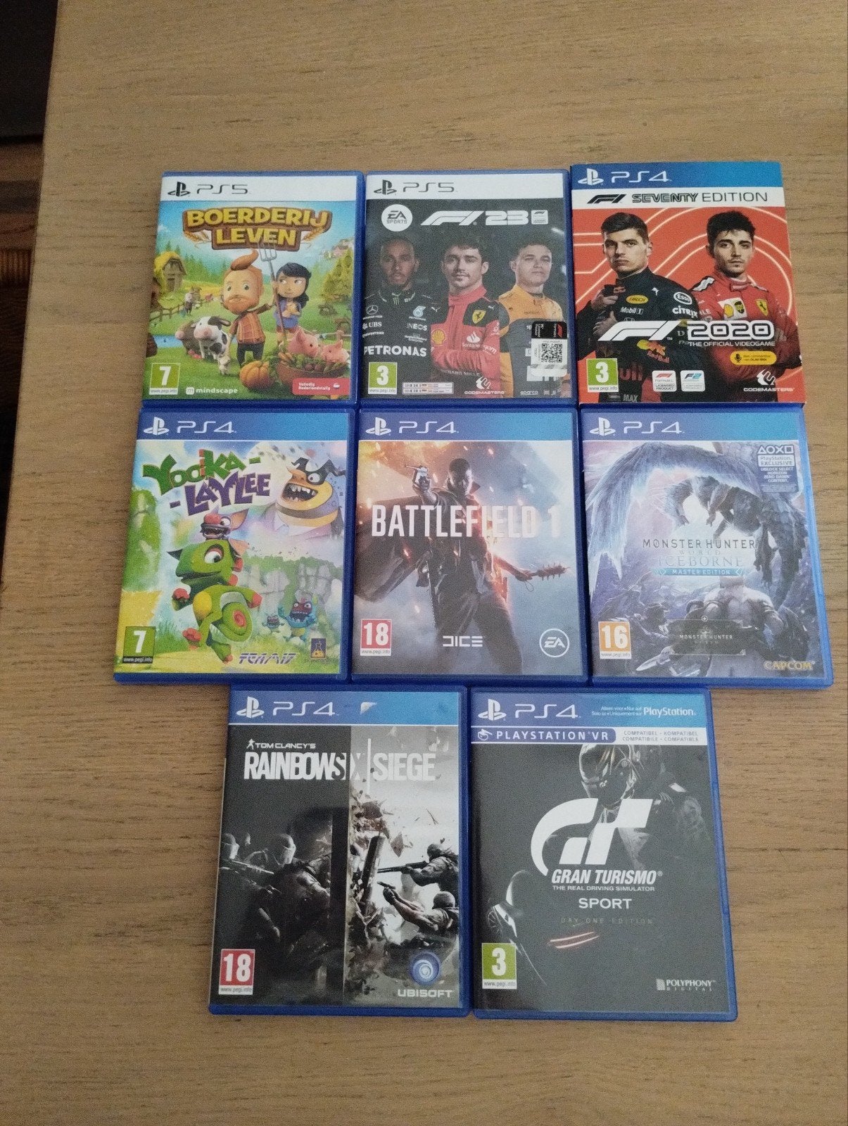 PS4/PS5 Games:, Ophalen, Gebruikt, Vanaf 18 jaar, Overige genres