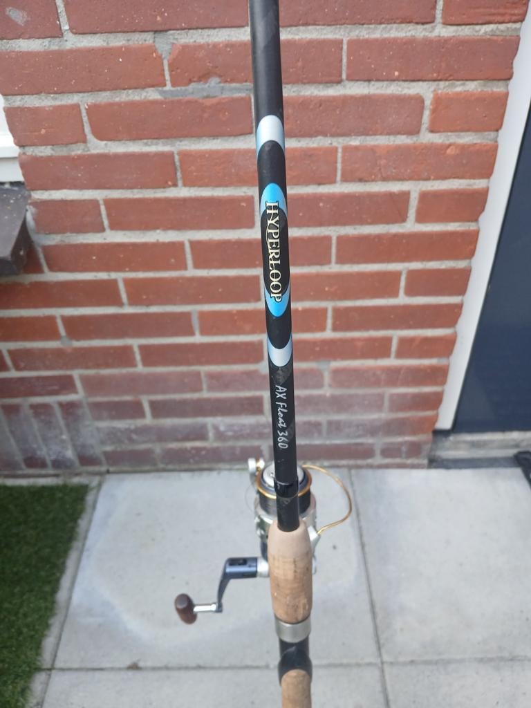 Te koop penhengel schimano met molen, Watersport en Boten, Hengelsport | Karpervissen, Ophalen of Verzenden, Molen