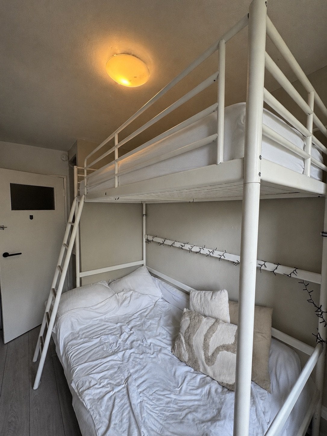 Ikea hoogslaper, Huis en Inrichting, Slaapkamer | Stapelbedden en Hoogslapers, Ophalen, Gebruikt, Eenpersoons, 200 cm
