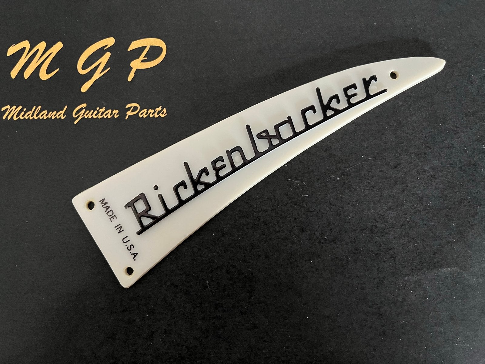 Originele Rickenbacker 2009 trussrod cover voor 330/360, Ophalen of Verzenden, Gebruikt, Elektrische gitaar