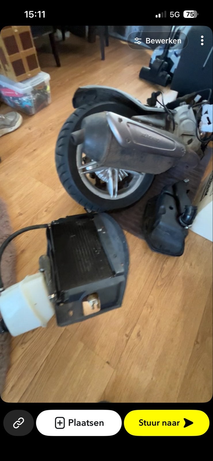 Hexa m05 125cc LC blok - werkend, met papieren, Ophalen of Verzenden, Gebruikt, Blok, Overige merken