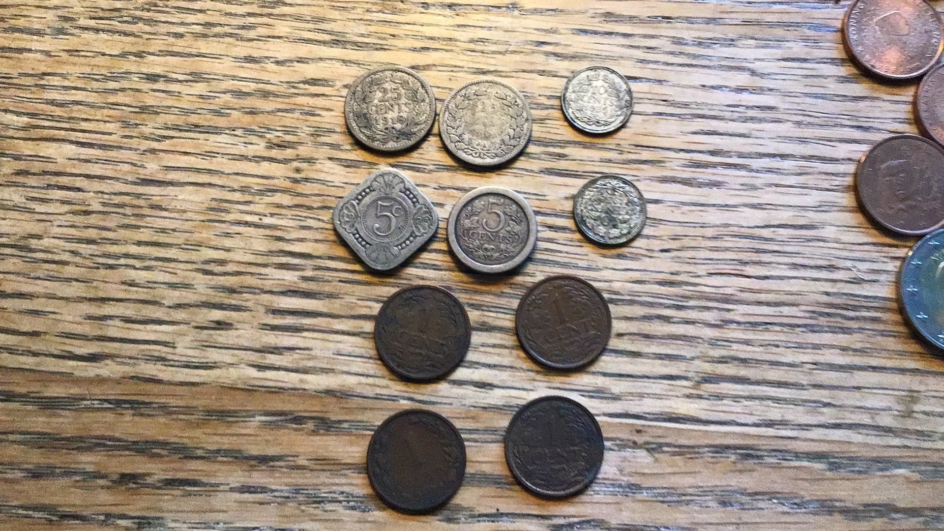 Lot nederlandse muntjes, Ophalen of Verzenden, Nederland