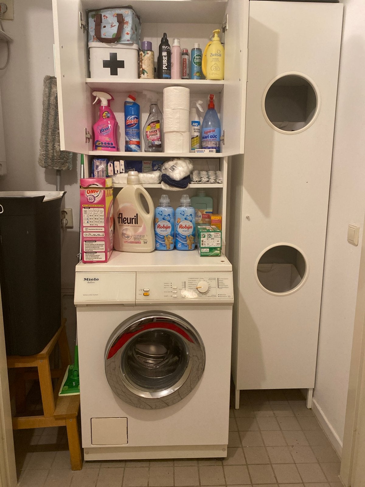 Miele Wasmachine - Betrouwbaar en Duurzaam, Ophalen, Gebruikt, Voorlader, Kort programma