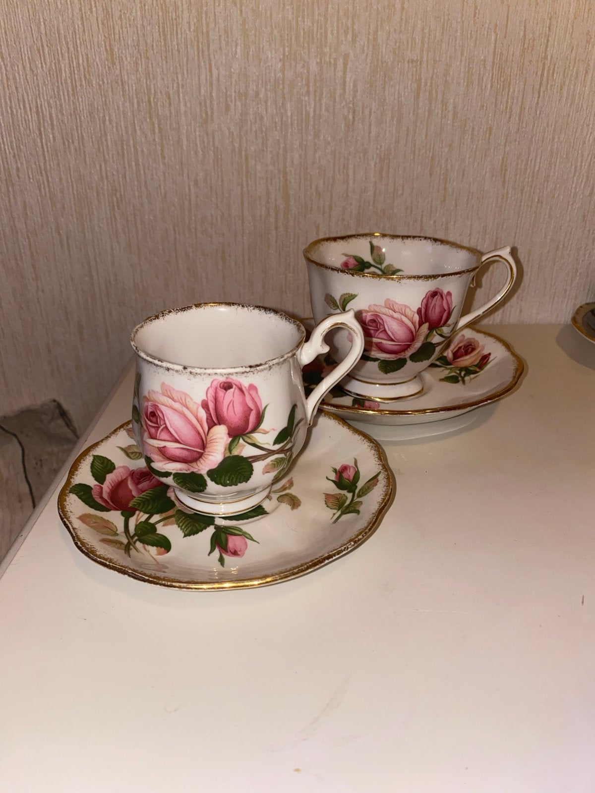 Royal Albert  kop en schotel set - Rozen, Ophalen